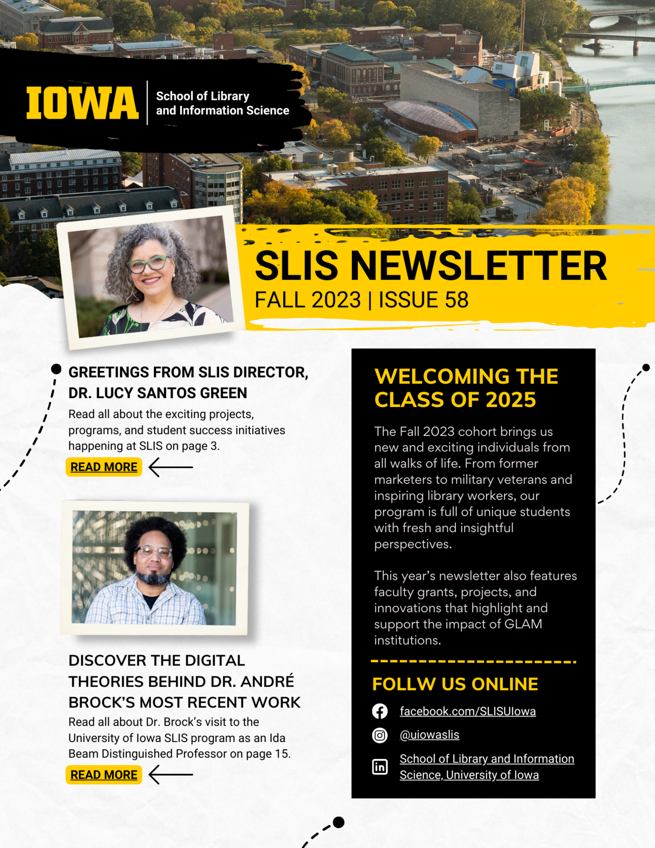 SLIS Newsletter Title Page